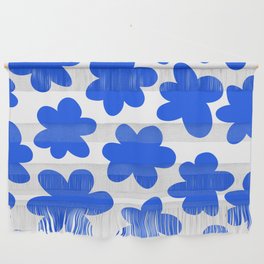 Wild Blue Wall Hanging