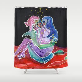 Sex Magic Shower Curtain
