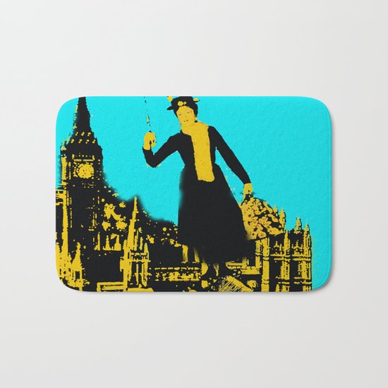 Mary in the City Bath Mat