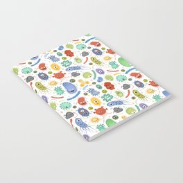 microbes pattern Notebook