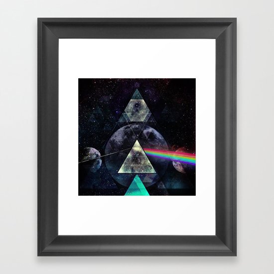 LYYT SYYD ºF TH' MYYN Framed Art Print