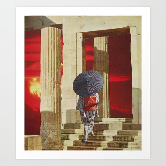 collage 11 Art Print