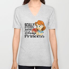 The Scully Effect White V Neck T Shirt