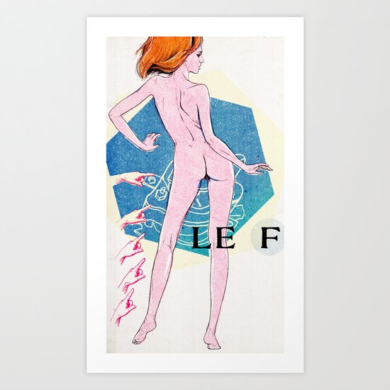 Le Funk Art Print