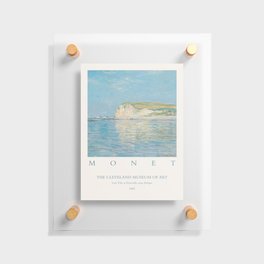 Claude Monet Low Tide Pourville Dieppe 1882 Art Exhibition Floating Acrylic Print
