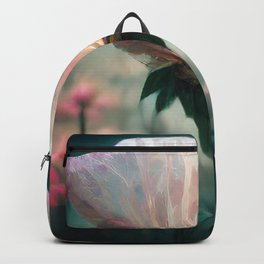 Flowers Garden Dreams 3 Backpack | Tale, Flowers, Rose, Fantasy, Boho, Delighted, Vibrant, Watercolor, Fable, Decor 