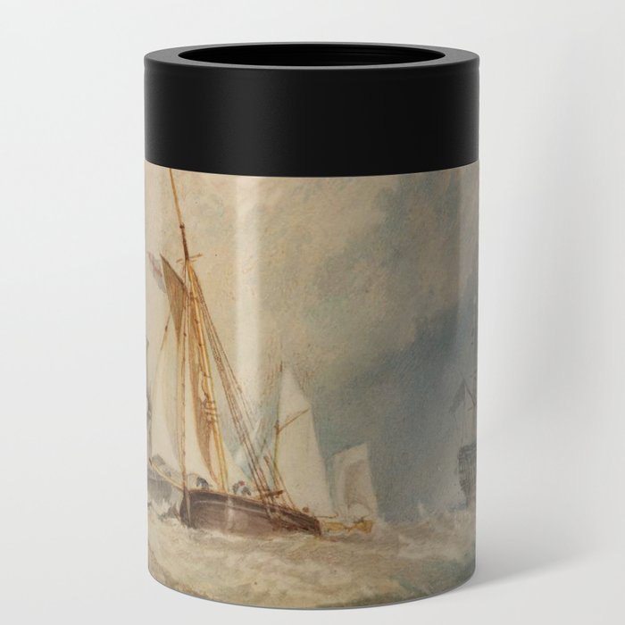 Vintage John Constable painting of Ships Can Cooler