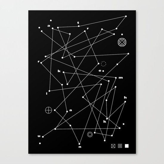 Raumkrankheit Canvas Print