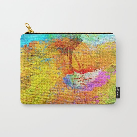 Abstract Texture 04 Carry-All Pouch
