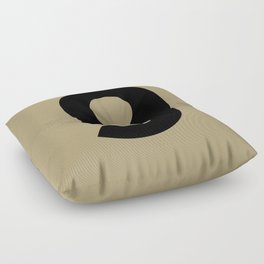 Number 9 (Black & Sand) Floor Pillow