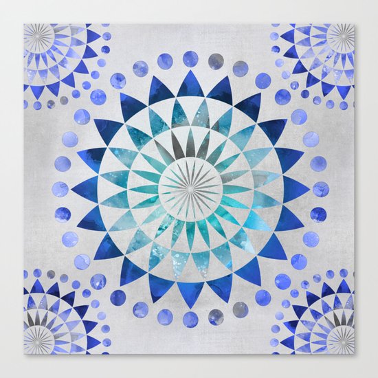 Mandala Pattern Canvas Print