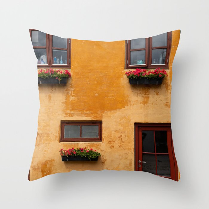 Hjorring, Denmark Throw Pillow