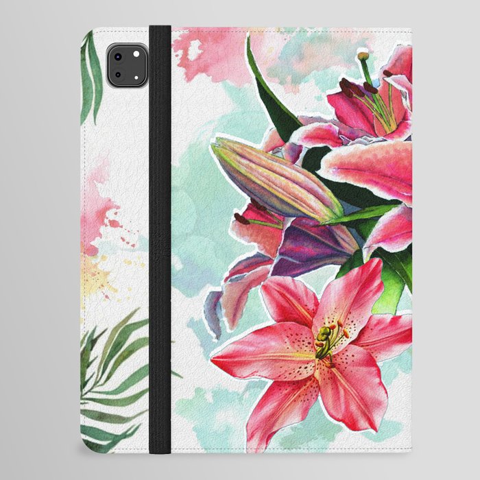 Exotic Lilies- Summer Vibes! iPad Folio Case