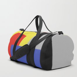 Minimalism 3 Abstract Geometric Art Duffle Bag