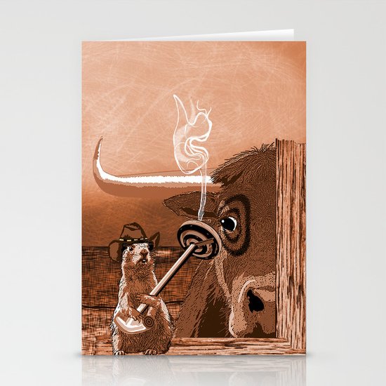 Bulls Eye Stationery Cards