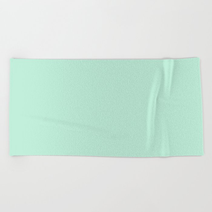 Mint green shop beach towel