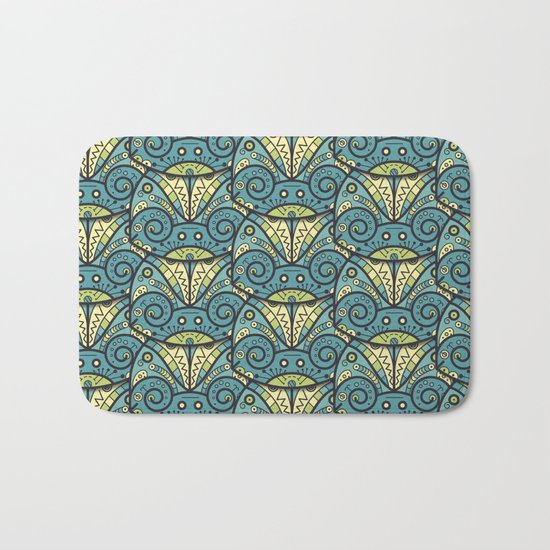 Green Bath Mat