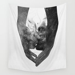 The kissing touch. Wall Tapestry