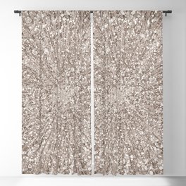 Glitz Supernova Champagne Blackout Curtain