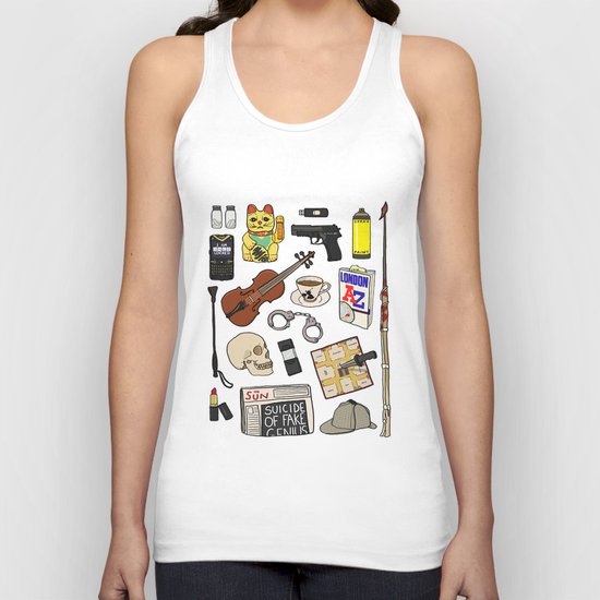 Sherlock Unisex Tank Top