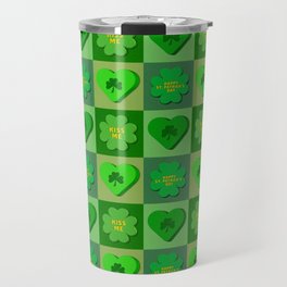Happy St. Patrick's Day candy Travel Mug