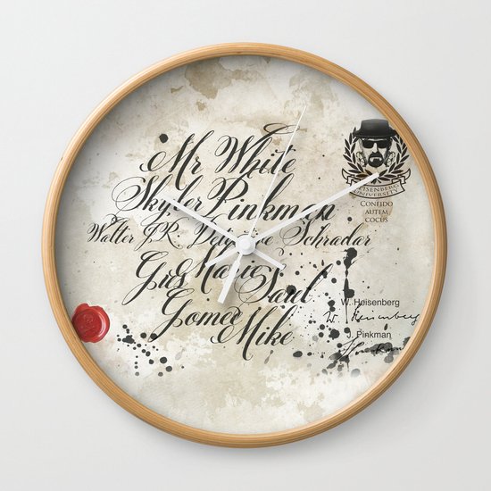 Heisenberg University Wall Clock