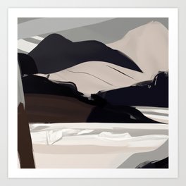 Ai-Generated, Abstract Longing Art Print