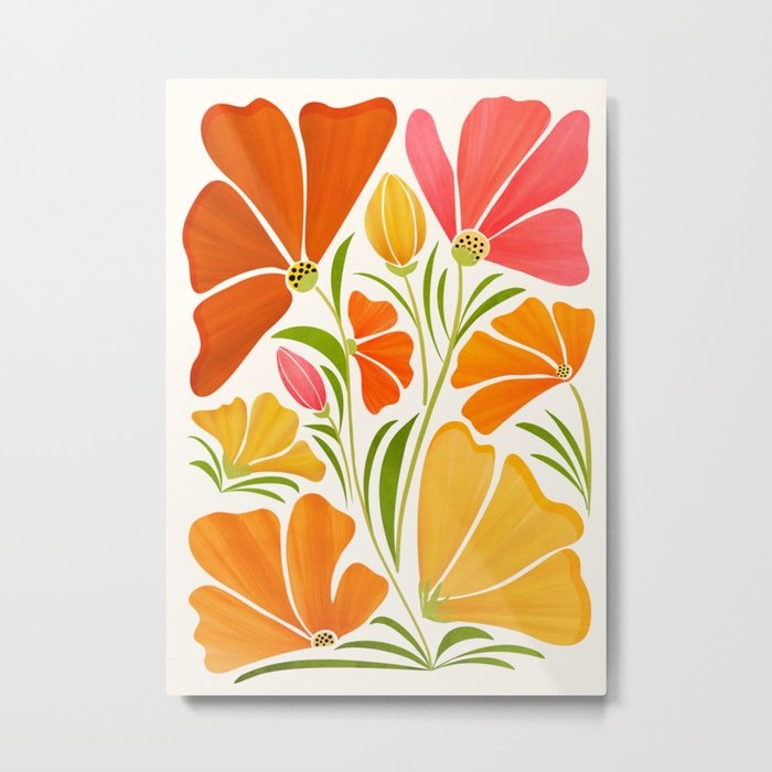 Society6 ケース Vintage Flowers in the rain by Love2Snap Love Lives On Spray - Sunset Gardens