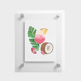 Tropical Cocktail - Lava Flow Floating Acrylic Print