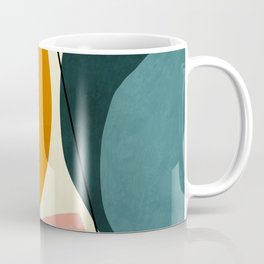 shapes geometric minimal painting abstract Coffee Mug