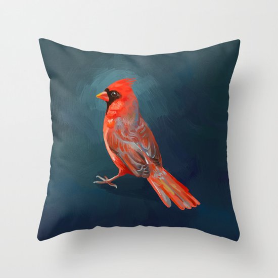 Cardinal Throw Pillow