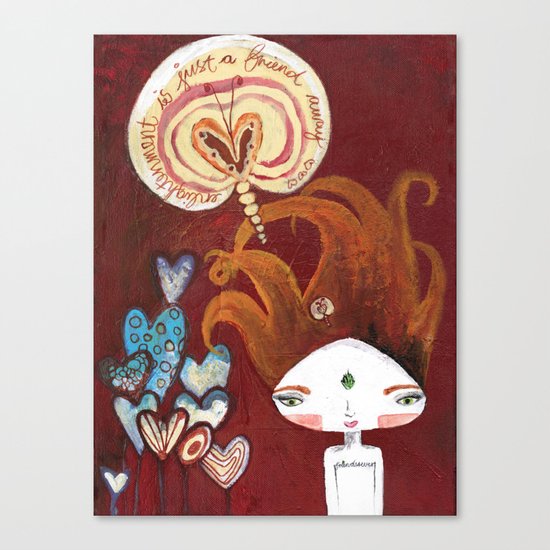 Friends-4-ever Bhoomie Canvas Print
