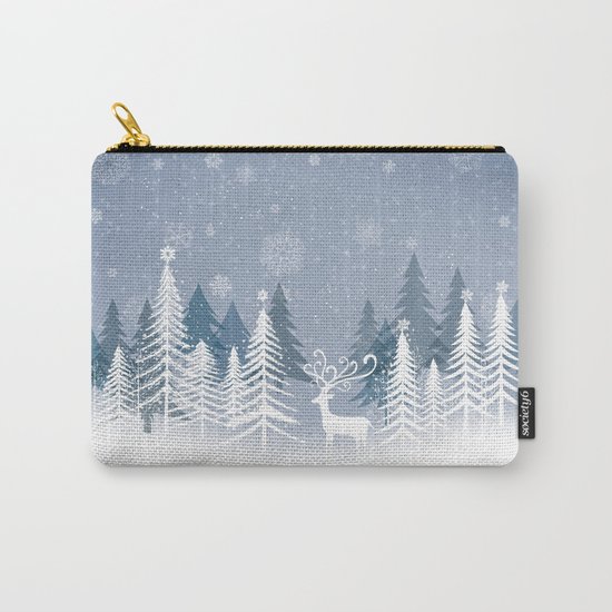 Lonely Winter Carry-All Pouch