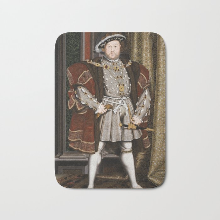 Henry VIII of England Bath Mat