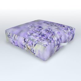 Lavender Fields Forever Outdoor Floor Cushion