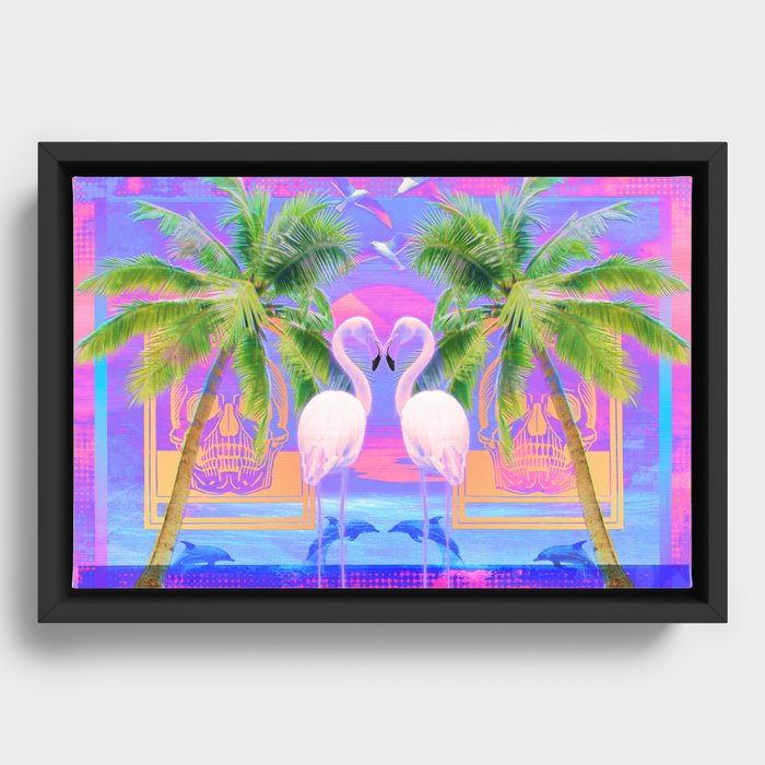 DEATH IN PARADISE Framed Canvas