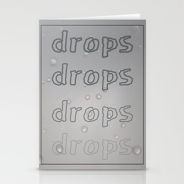 drops! Stationery Cards