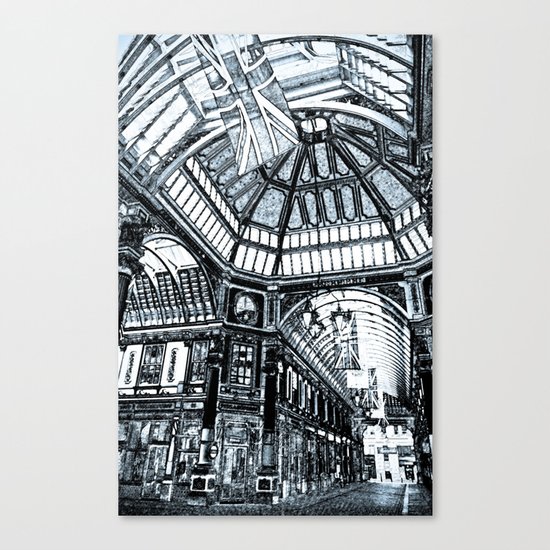 Leadenhall Market London Canvas Print