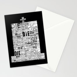 First Brush with Death Stationery Cards