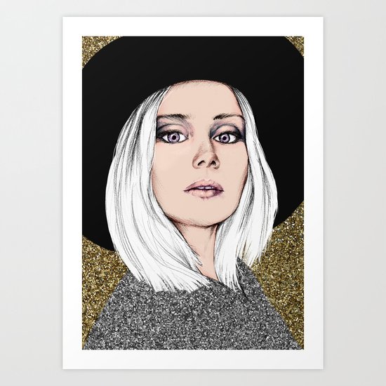 Siri Art Print