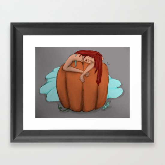Red Headed Step Child Framed Art Print