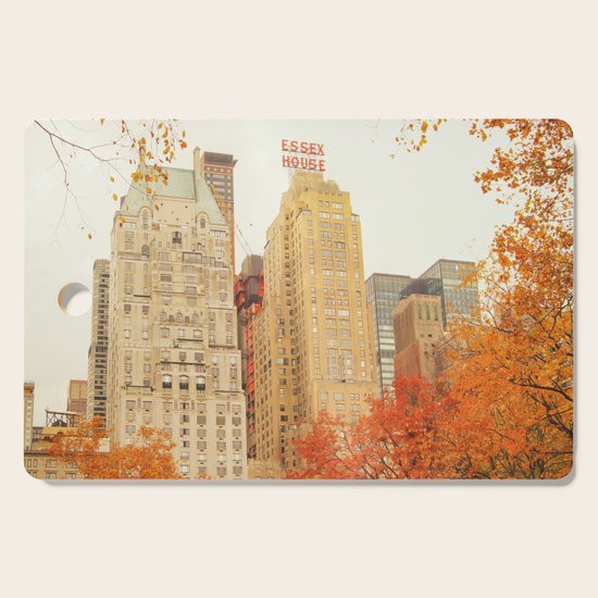 Autumn Central Park Fall Foliage New York City Cutting Board By Newyorkphotography Society6