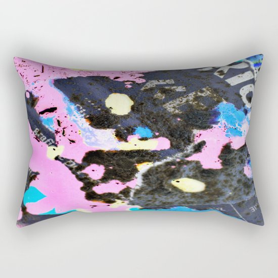 Art abstract # #### Rectangular Pillow