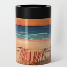 Sunset on the Beach Can Cooler