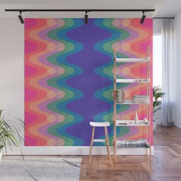Sonic Wave Pattern 233 Wall Mural