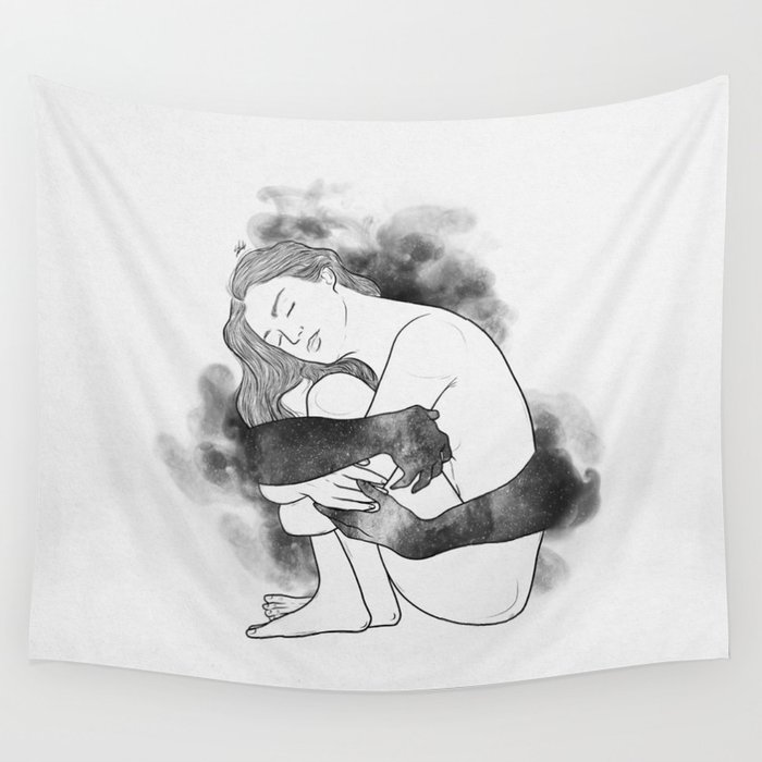Unknown peace. Wall Tapestry