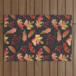 Autumn Leaves Outdoor Rug