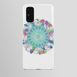 Colorful Flower Art Petal Mandala Android Case