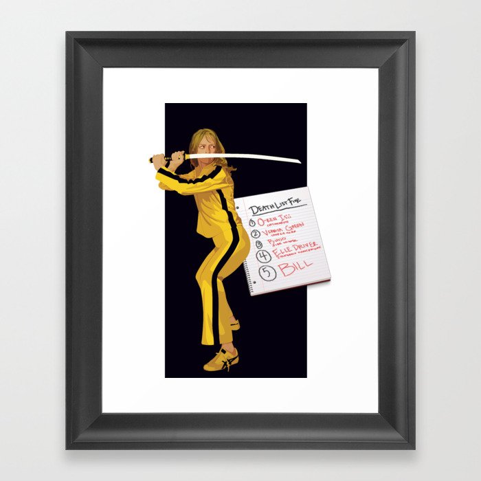 La Sposa - Kill Bill Framed Art Print