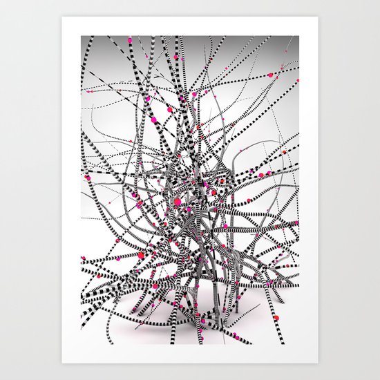 Lines Art Print
